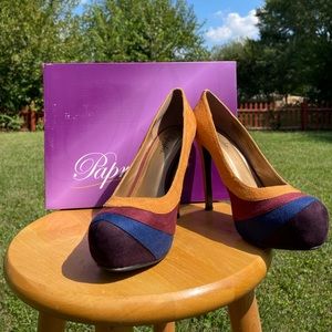 PAPRIKA fez high heel shoe
